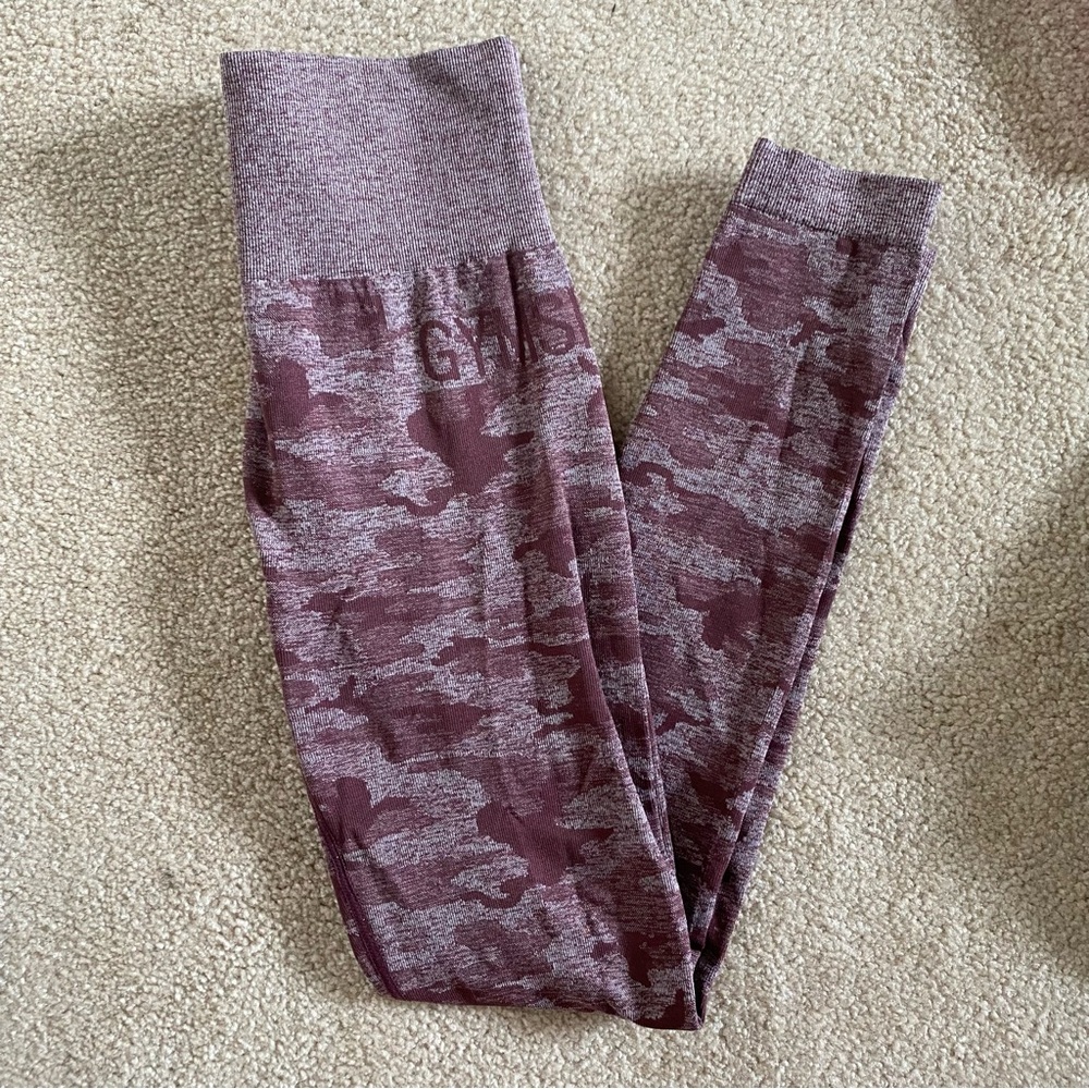 Gymshark camo leggings
